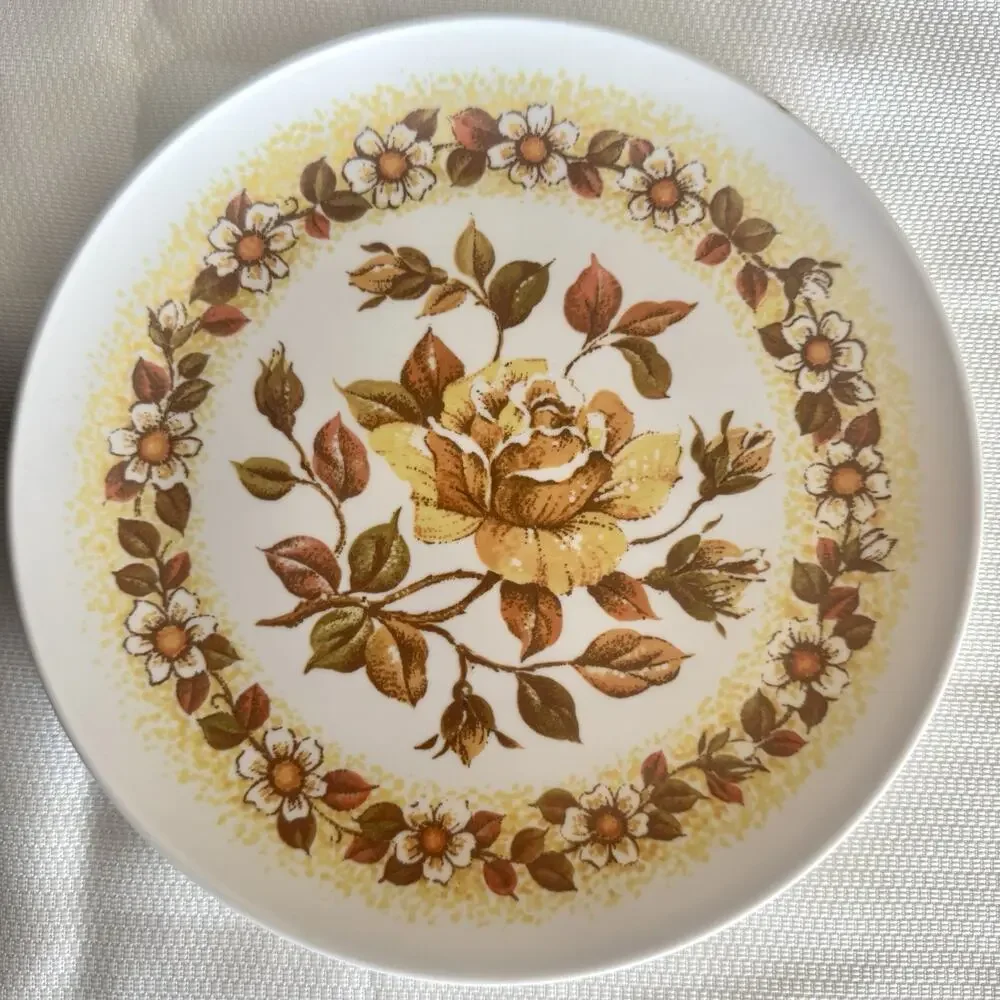 Vtg MCM Set of 5 Melamine Plastic 9